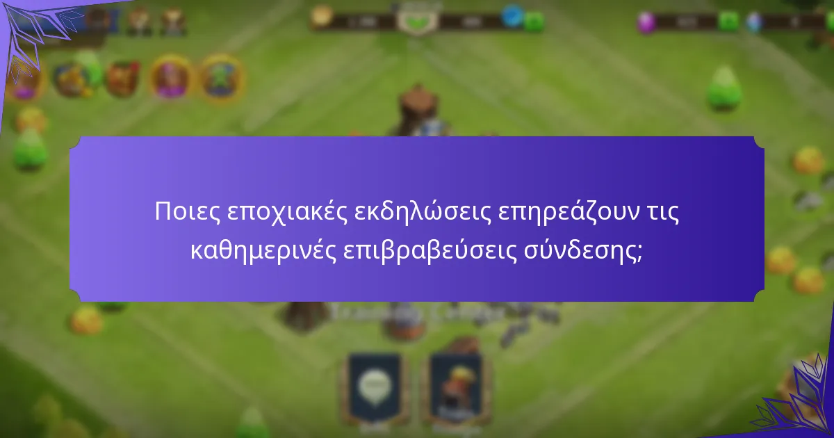 Ποια μοναδικά αντικείμενα μπορούν να αποκτηθούν μέσω καθημερινών συνδέσεων;